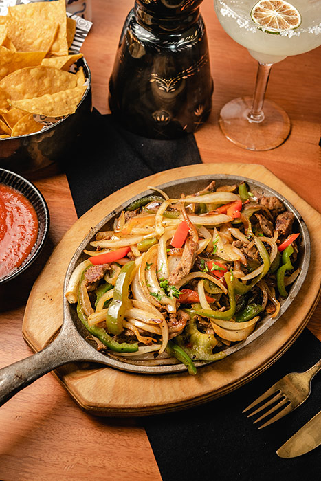 Cantina Imperfecto signature dishes Street CornChicken FajitaBurrito